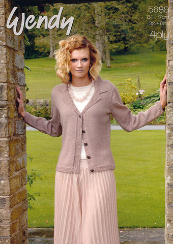 Jacket and Top in Wendy Merino 4 Ply (5689)