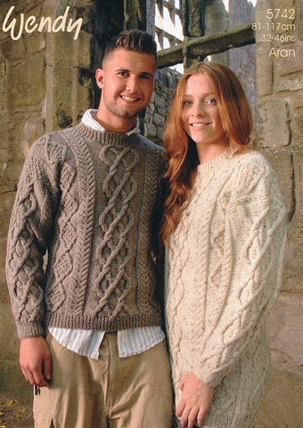 Sweater and Tunic in Wendy Aran (5742)