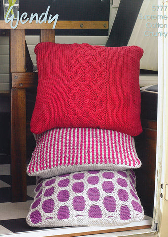 Cushions in Wendy Supreme Chunky (5777w)