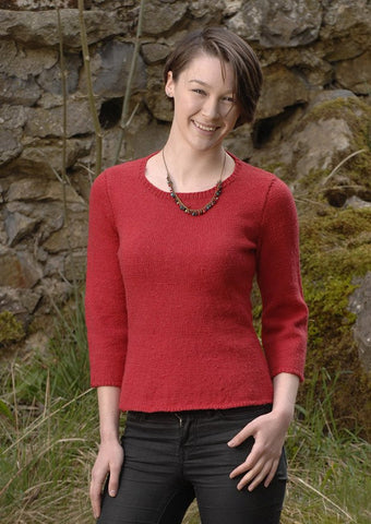 Flared Sweater and Slipover in Wendy Merino 4 ply (5808) - Digital Version