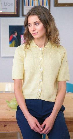 Sleeveless and Short Sleeve Top in Wendy Supreme Luxury Cotton DK (5882)