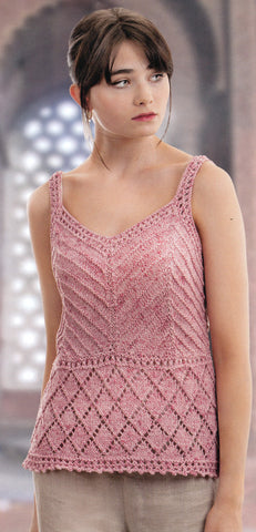 Camisole Top and Shawl in Wendy Supreme Cotton Silk DK (5892)