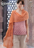 Camisole Top and Shawl in Wendy Supreme Cotton Silk DK (5892)