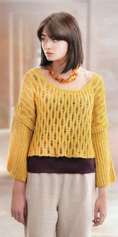 Ladder Stitch Tops in Wendy Supreme Cotton Silk DK (5894)