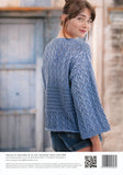 Boxy T-Shaped Sweater in Wendy Supreme Cotton Silk DK (5896)