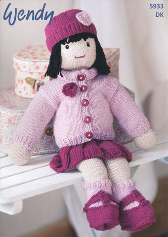 Doll in Wendy Merino DK (5933)