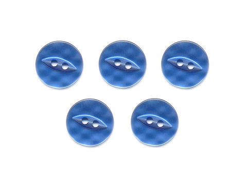 Fish-Eye Buttons - Blue - 75