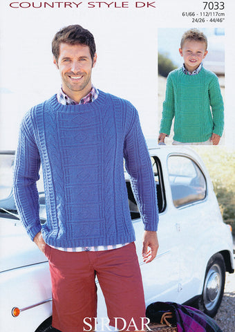 Sweaters in Sirdar Country Style DK (7033)