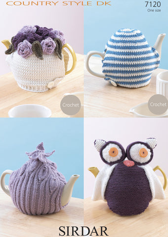 Tea Cosy in Sirdar Country Style DK (7120)