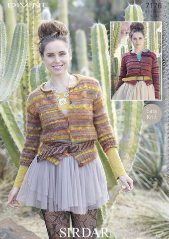 Womens Jacket in Sirdar Divine (7176)