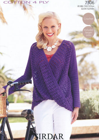 Top in Sirdar Cotton 4 ply (7306)