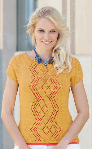 Womens Top and Vest Top in Sirdar Cotton DK (7734)