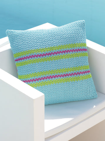 Crocheted Cushion Covers in Sirdar Cotton 4 Ply (7748)