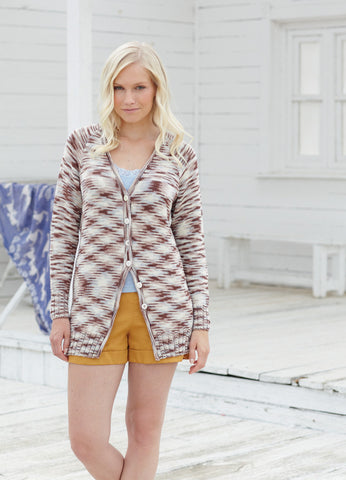 Cardigans in Sirdar Cotton Prints DK (7767)
