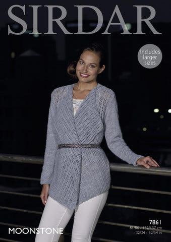 Jacket in Sirdar Moonstone (7861)