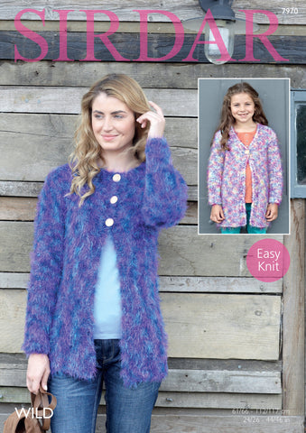 Cardigans in Sirdar Wild (7970) Digital Version