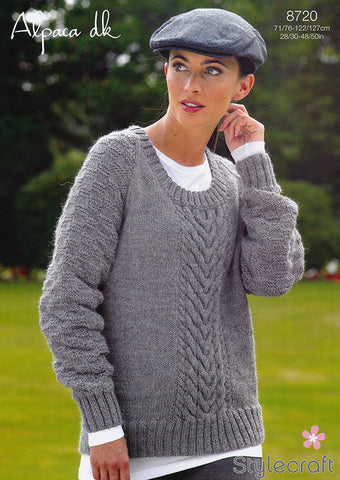Sweater in Stylecraft Alpaca DK (8720)