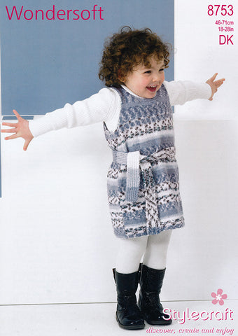 Tunics in Stylecraft Wondersoft DK (8753)