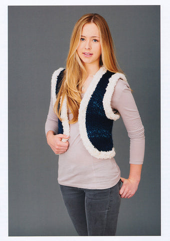 Russian Gilet In Stylecraft Swift Knit (8786)
