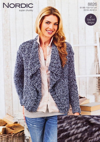 Stylecraft Nordic Super Chunky Cardigan Pack – Fjord
