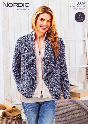 Stylecraft Nordic Super Chunky Cardigan Pack – Tundra