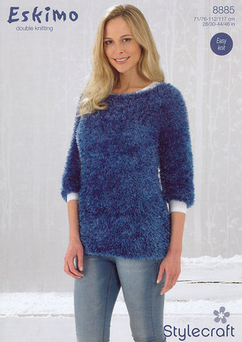 Sweater in Stylecraft Eskimo DK (8885)