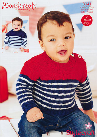 Sweaters in Stylecraft Wondersoft DK (8941)
