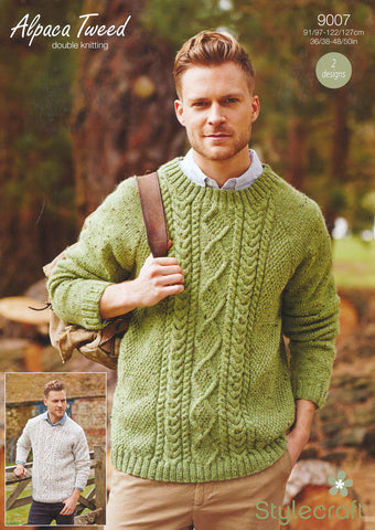 Sweaters in Stylecraft Alpaca Tweed DK (9007)