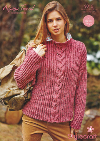 Sweaters in Stylecraft Alpaca Tweed DK (9012)