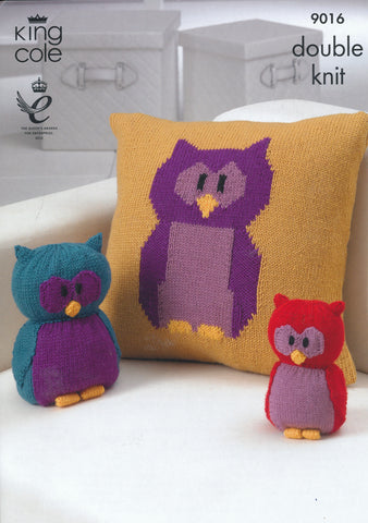 Owl Collection in King Cole DK (9016)