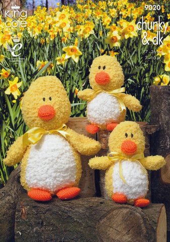 Cuddles Chunky Ducks in King Cole Cuddles Chunky (9020)