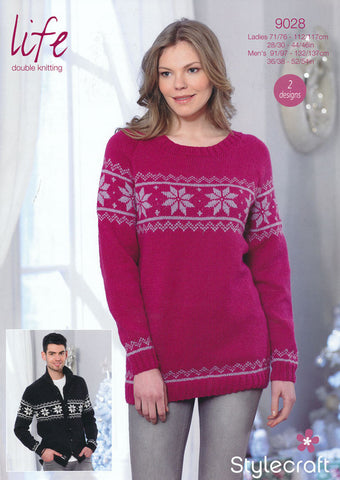Sweater and Jacket in Life DK (9028)