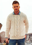 Chunky Cable Sweater in Stylecraft Weekender Super Chunky (9040)