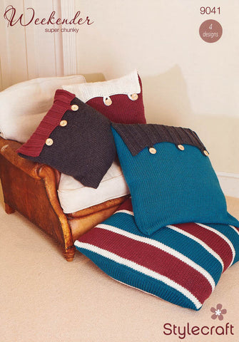 Cushions in Stylecraft Weekender Super Chunky (9041)