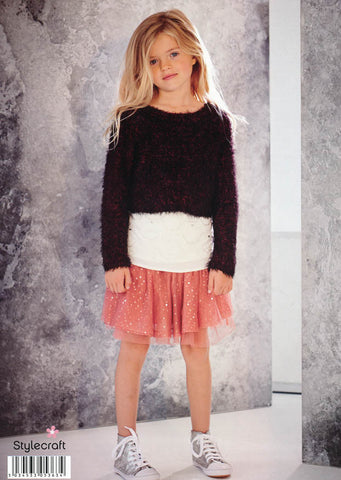 Sweater and Sweater Dress in Stylecraft Eskimo Kisses (9053)