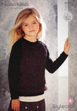 Children's Sweaters in Stylecraft Eskimo Kisses (9055)
