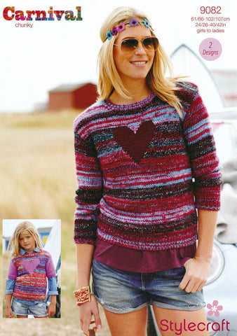 Sweaters in Stylecraft Carnival Chunky (9082)