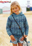 Cable Sweater and Hoodie in Stylecraft Carnival Chunky (9084)