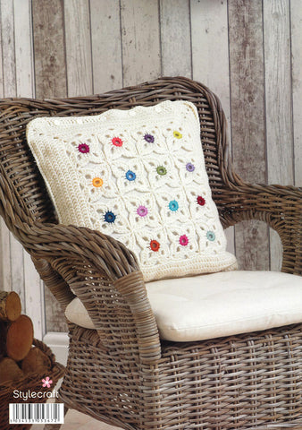 Blanket and Cushion Cover in Life DK (9090)