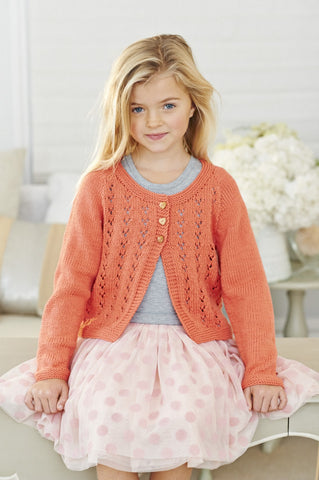 Girls' Cardigans in Stylecraft Classique Cotton DK (9134)