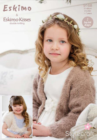 Shrug in Stylecraft Eskimo and Eskimo Kisses (9168)