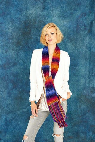 Shawls and Scarf in Stylecraft Cabaret DK (9185)