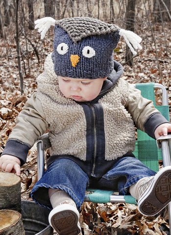Hoot Hat in Spud & Chloe Outer