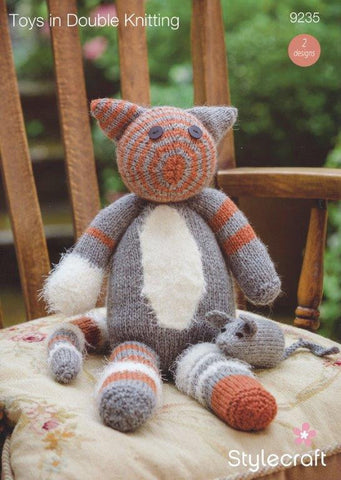 Cat and Mouse in Stylecraft Alpaca DK and Eskimo Kisses (9235)