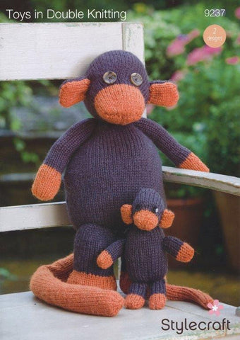 Monkeys in Stylecraft Alpaca DK (9237)