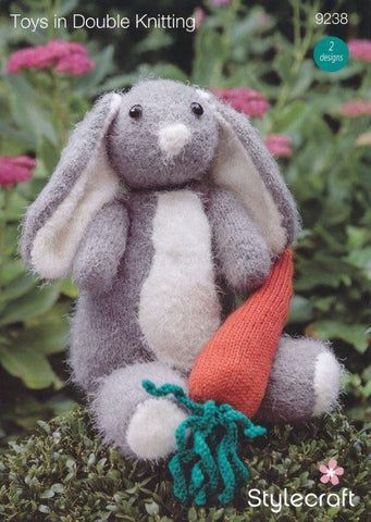 Rabbit and Carrot in Stylecraft Eskimo Kisses and Life DK (9238)