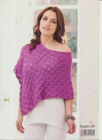 Tee, Poncho and Shawl in Stylecraft Malabar DK (9266)