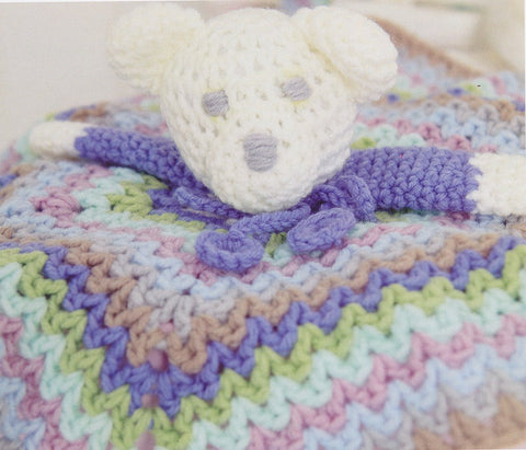 Crochet Blanket and Comforter in Stylecraft Lullaby DK (9275)