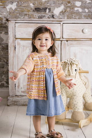 Sweater and Cardigan in Lullaby Print and Lullaby DK (9278)