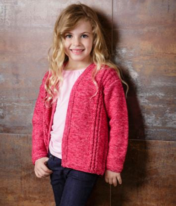 Sweater and Edge to Edge Cardigan in Batik DK (9297)